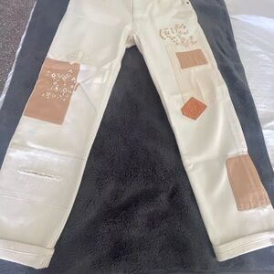 Lauren Ralph Lauren
Petite Tapered Patchwork Jeans